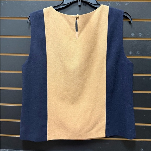 J.Crew Wool Colorblock Sleeveless Top – Size 12 - Picture 4 of 4